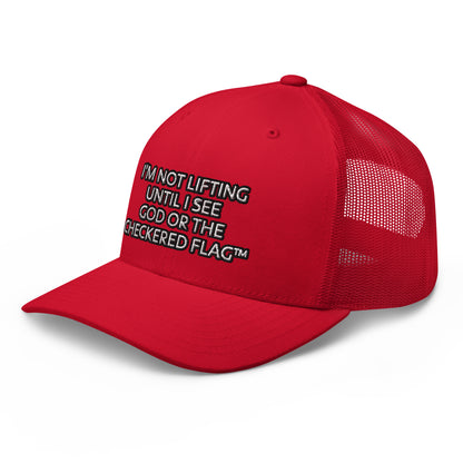 Not Lifting Trucker Hat